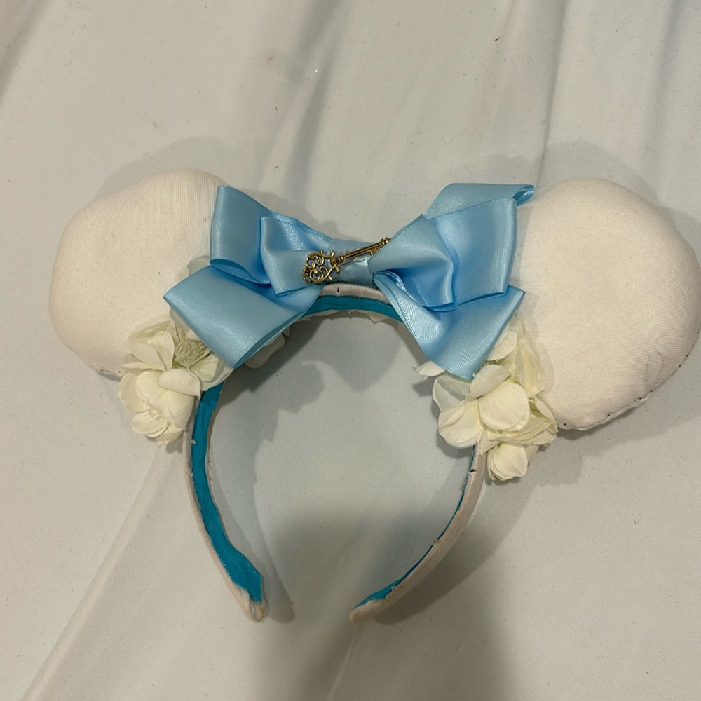 Custom made; Alice in wonderland inspired Mickey ears
